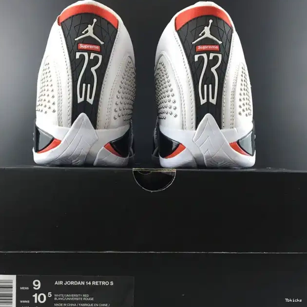 Reps TBK Air Jordan Retro BV7630-106 White 14 0604